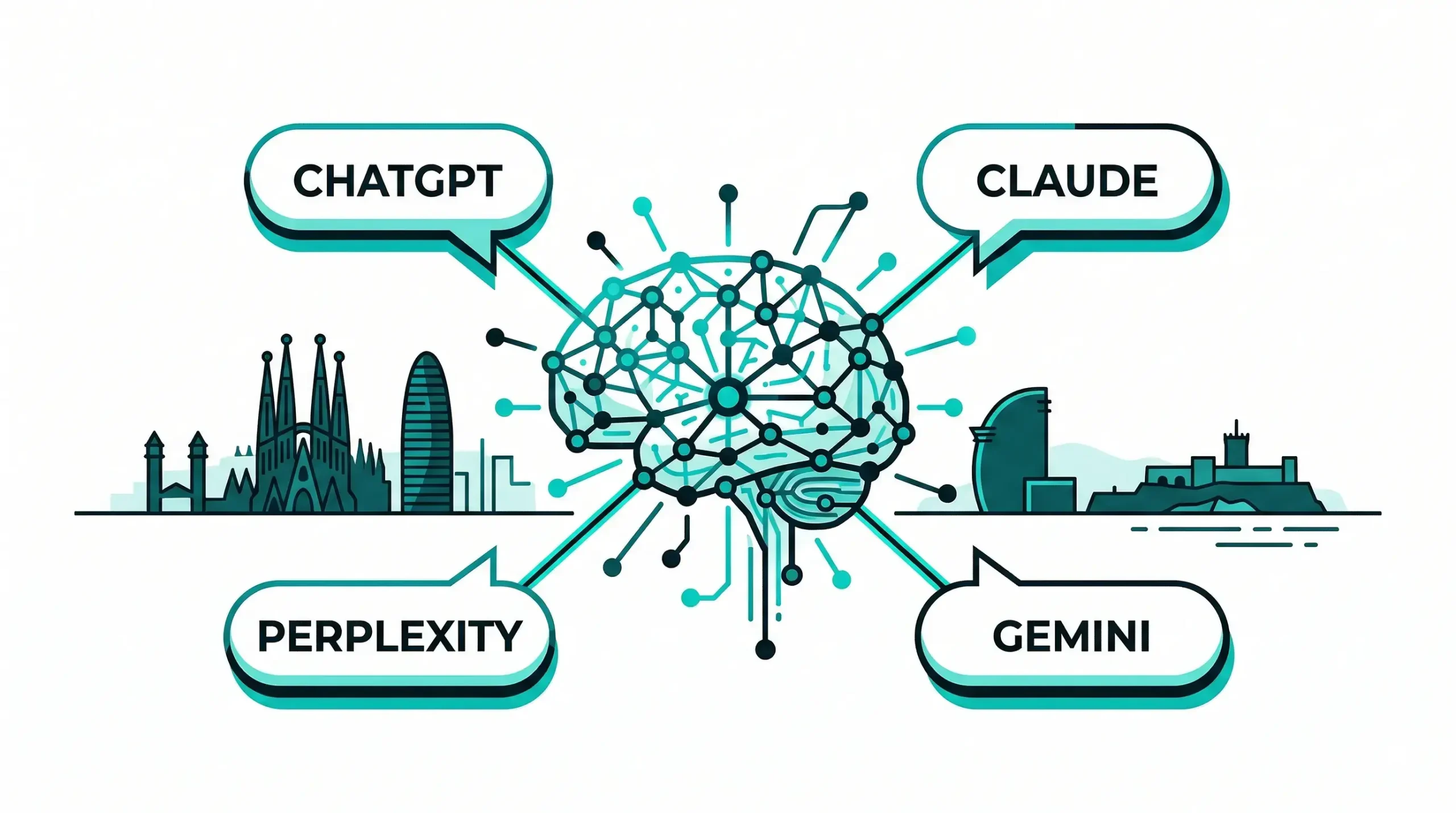 Consultor GEO en Barcelona especializado en posicionamiento en ChatGPT, Claude, Gemini y Perplexity